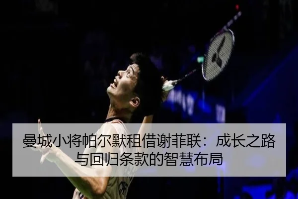曼城小将帕尔默租借谢菲联：成长之路与回归条款的智慧布局
